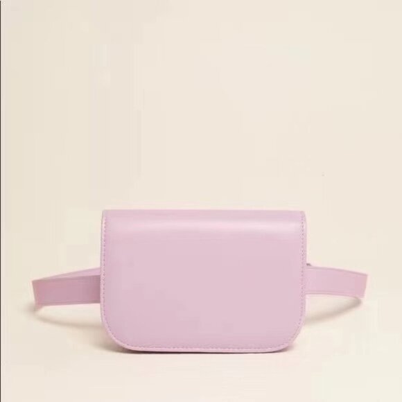 JAGGAR Purple Leather waist bag - Picture 1 of 3